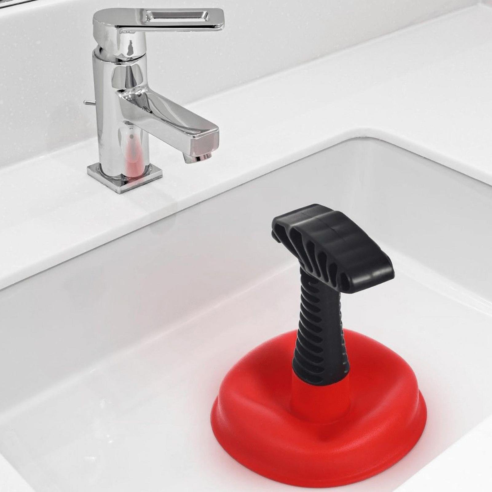 Plunger Toilet - Hochleistungs-Abflussreiniger, leistungsstarkes Plunger-Abflussreinigungswerkzeug, Verstopfungsentferner für Duschen,